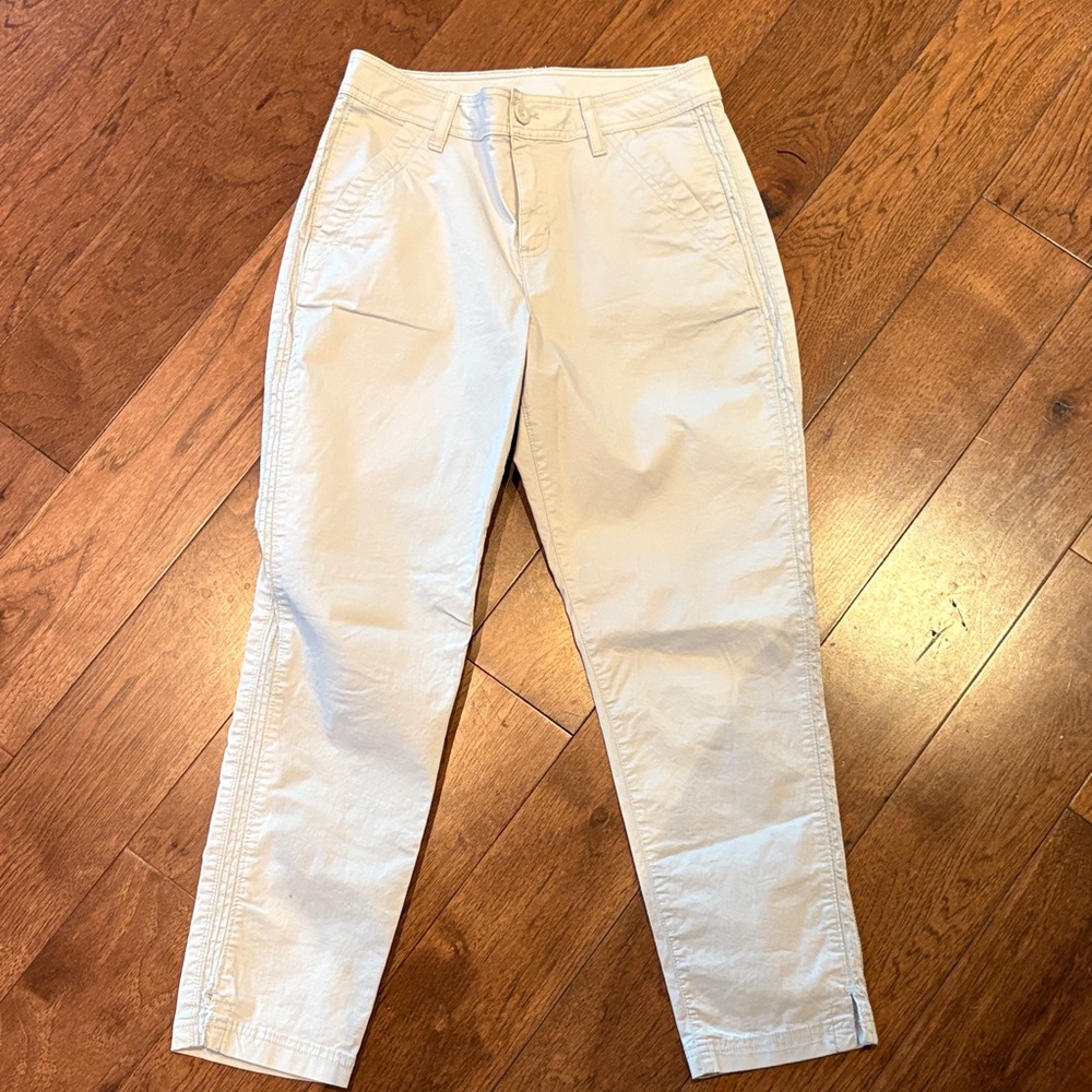 Eddie Bauer Women's Light Gray Trousers